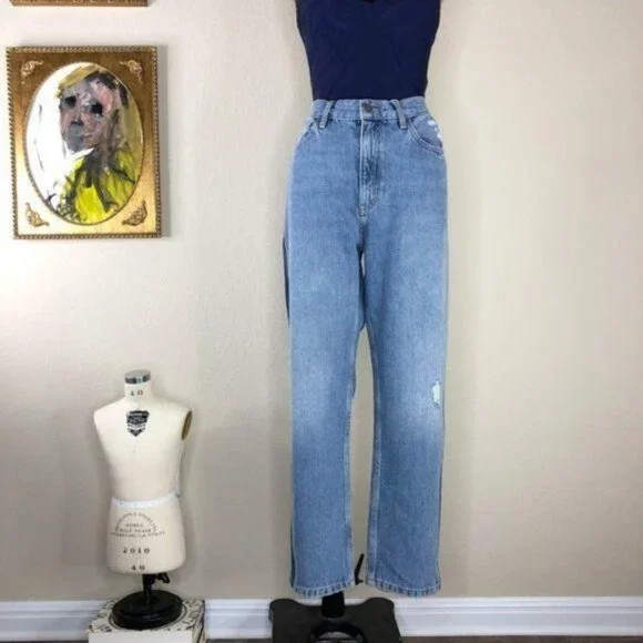 M.i.h Jeans Jeanne Jeans Two Line Tuxedo Stripe D